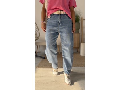 Barel jeans TRENDY - máslové