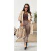Kabát WRAP s kimono rukávem