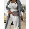 Kabát WRAP s kimono rukávem