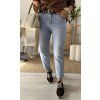 Máslové jeans MOM SPIN