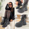 Zimní chunky boty ASPEN- BLACK
