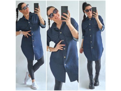 Džínové šaty LUX