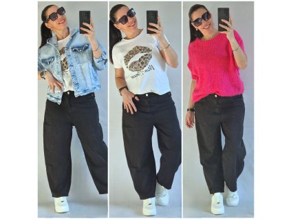 Džíny BARELKY černé