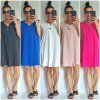 Midi šaty šifónové