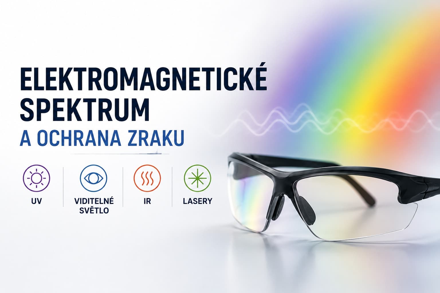 Elektromagnetické spektrum a vhodná ochrana zraku