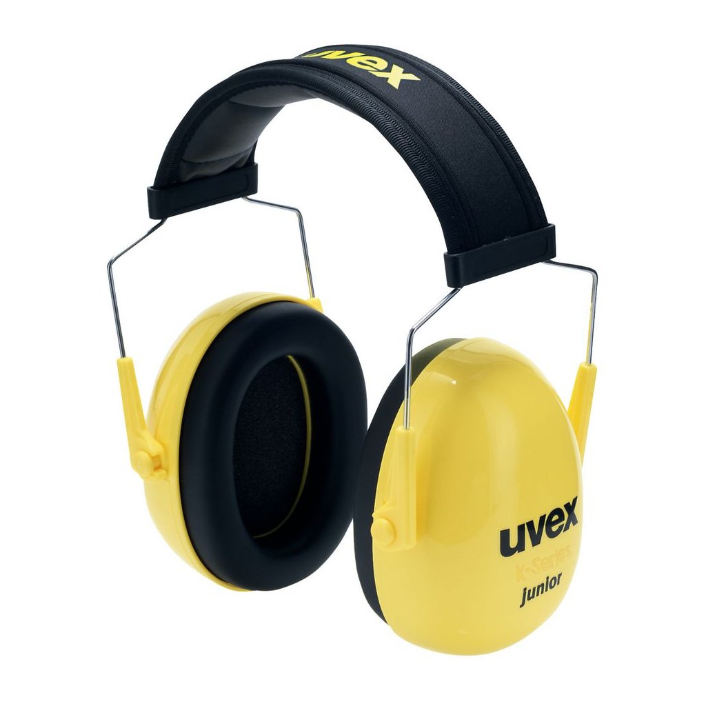 Ochranné sluchátka uvex K Junior - žluté