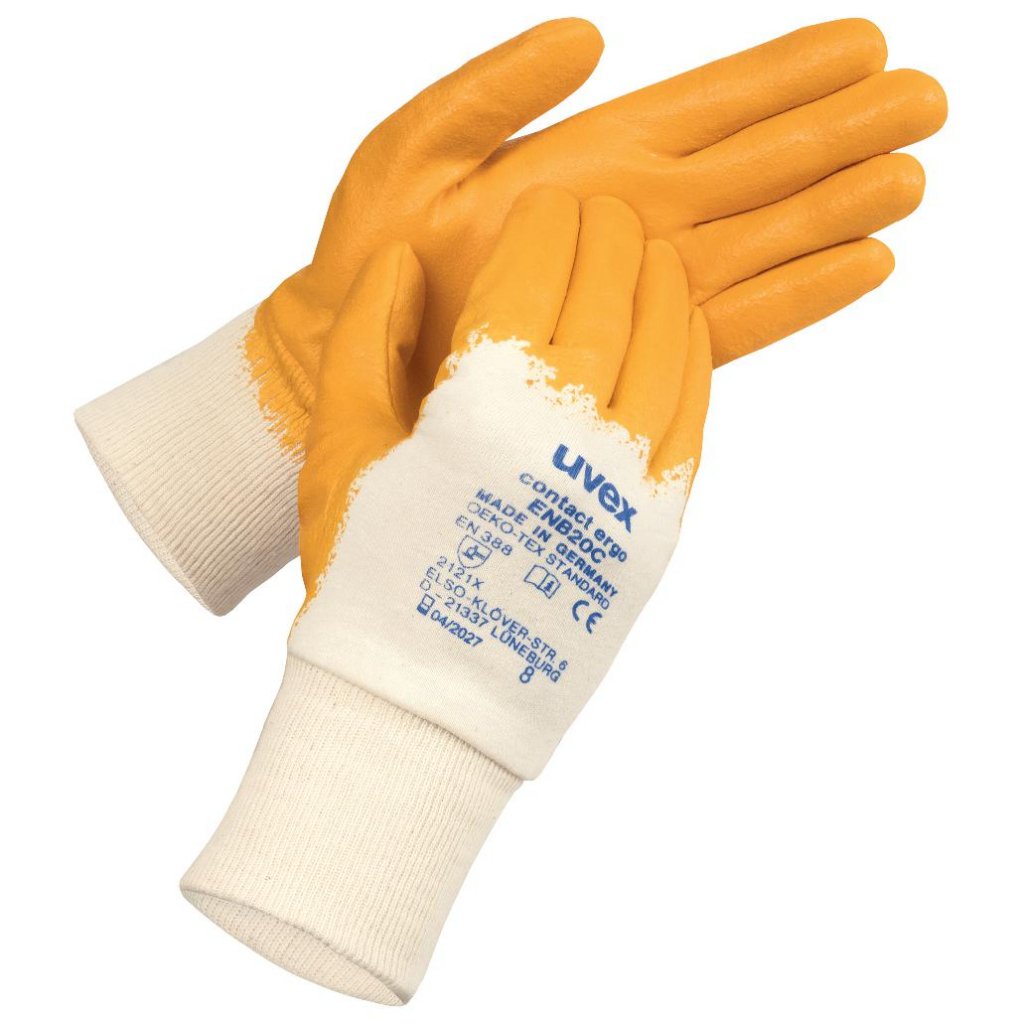 Pracovní rukavice uvex contact ergo ENB20C