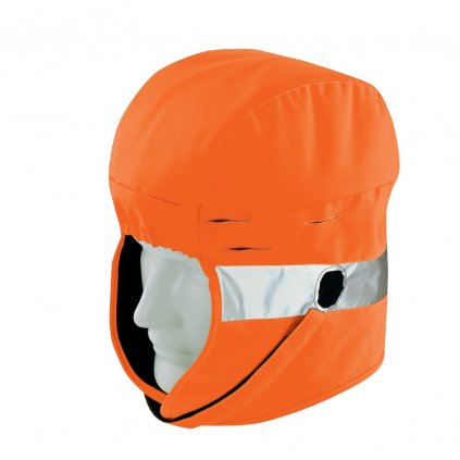 Zimní čepice do přilby uvex - reflexní oranžová