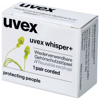 Ušní zátky uvex whisper+, SNR: 27dB