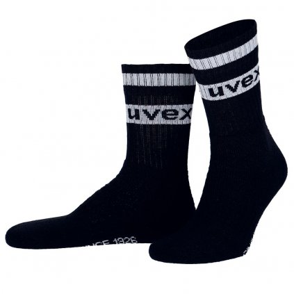 Pracovní ponožky Uvex Basic 7360 černá - 3pack