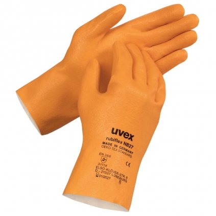 Ochranné rukavice uvex rubiflex NB27