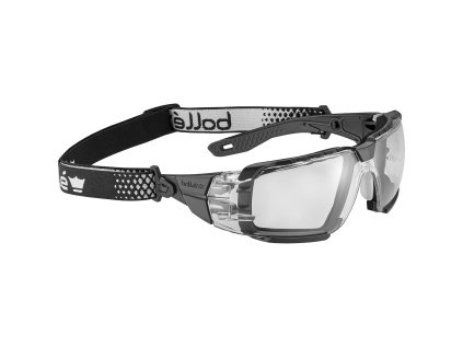 Čiré ochranné brýle s těsnícím rámečkem Bollé RUSH+ 2.0 XP - velikost (M/L)