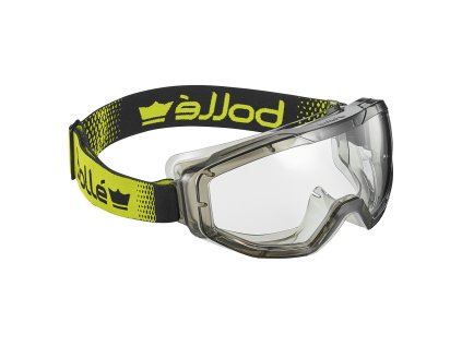 Čiré uzavřené ochranné brýle Bollé GLOBE 10W ventilované s pěnou