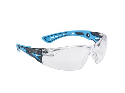 Ochranné pracovní brýle Bollé RUSH+ čiré - modré