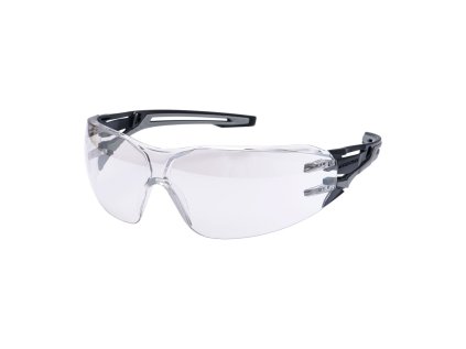 PR01 Zrcadlové ochranné brýle Portwest Anthracite Wraparound