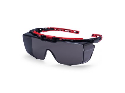 PR03 Kouřové ochranné brýle přes brýle Extra OTG