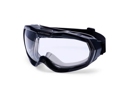 PS67 Čiré uzavřené ochranné brýle Ultra Safe Light neventilované