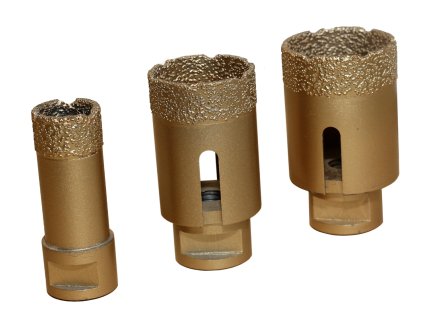 Vrtací korunkka technologie vakuové letování, M14 2754x