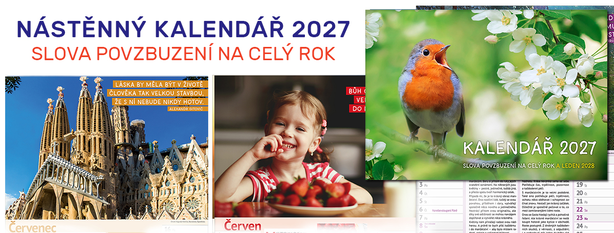 KALENDÁŘ NÁSTĚNNÝ 2027 - AKCE - PŘEDPRODEJ
