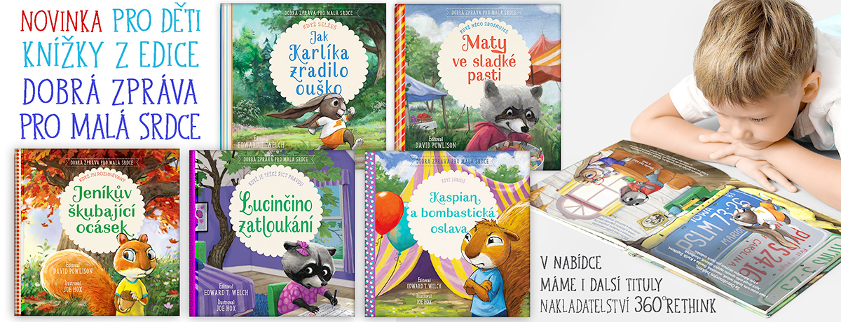 NOVINKA V NABÍDCE - knížky nakladatelství 360°RETHINK