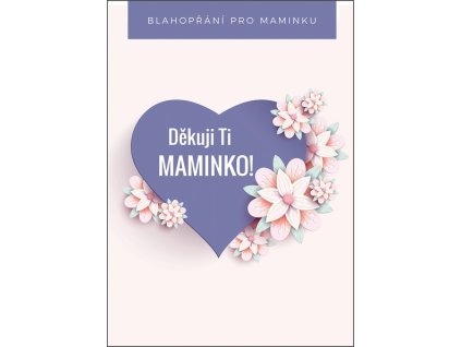 DK153 Dekuji Ti maminko