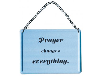 KAR10 cedulka Prayer changes everything