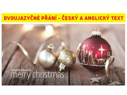 DK192 merry christmass vesele vanoce a titlstr JAZYK upr