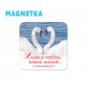 M40 magnetka labutě nápis MAGNETKA