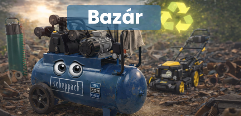 Bazárové stroje a náhradné diely