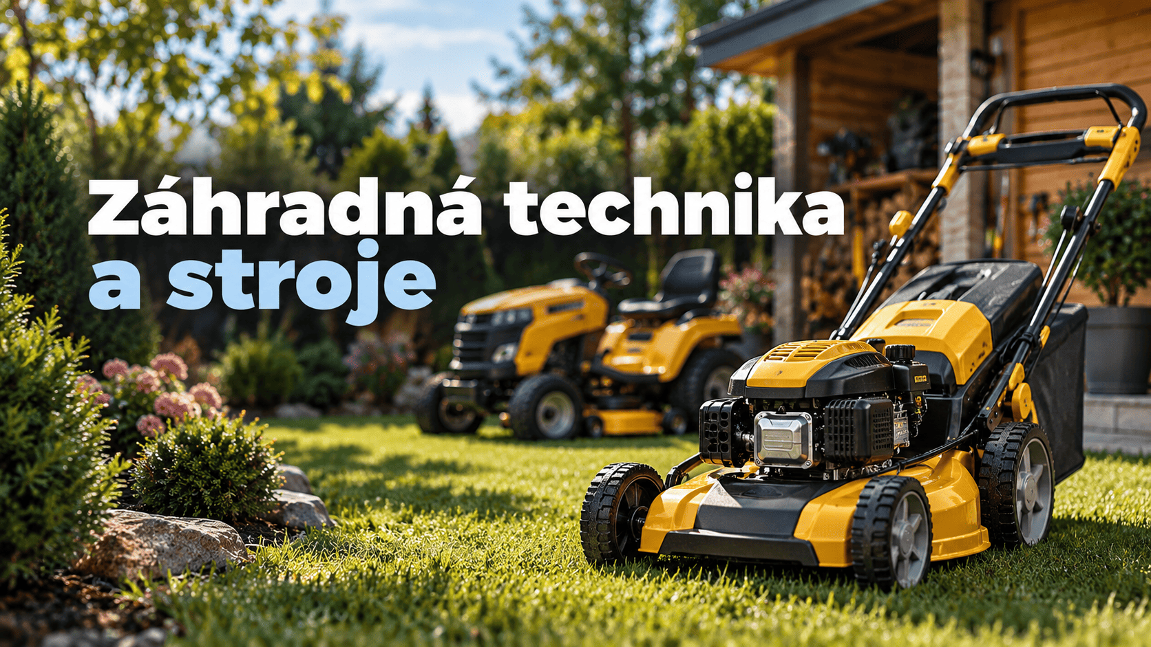 Záhradná technika a stroje