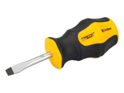 Festa Skrutkovač plochý krátky 6x38mm CrV 1.18125