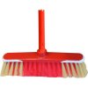 Zmeták s násadou plastovou červený 28cm/130cm 816371