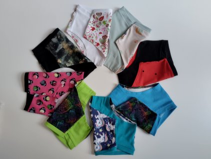 Dívčí kalhotky "zbytkáče"