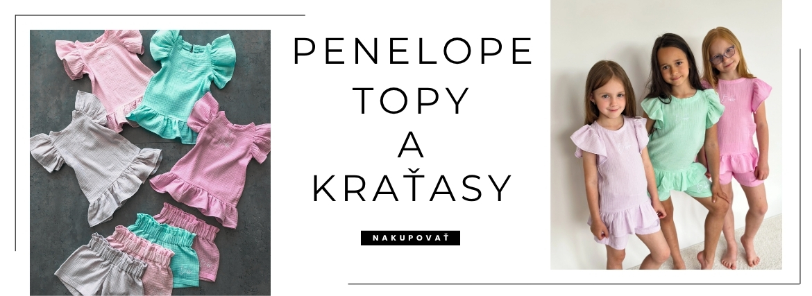 Penelope topy a kraťasy