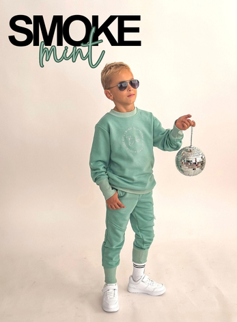 Smoke mint prechodná mikina