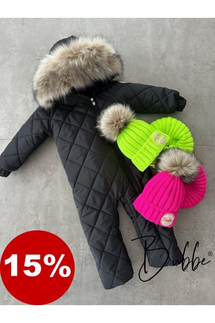 Diamond overal čierny