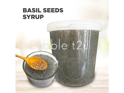 BASIL SEED SYRUP