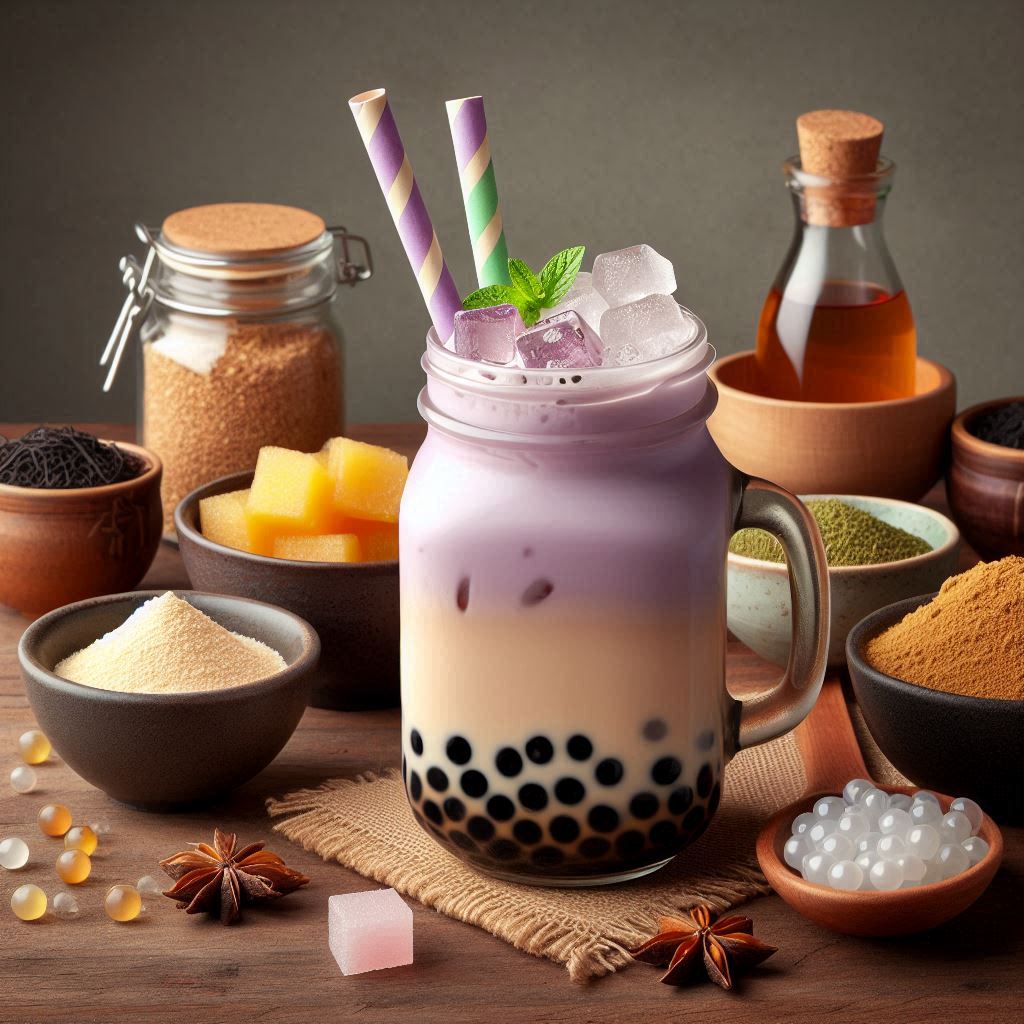 Recept na Taro milk tea recept