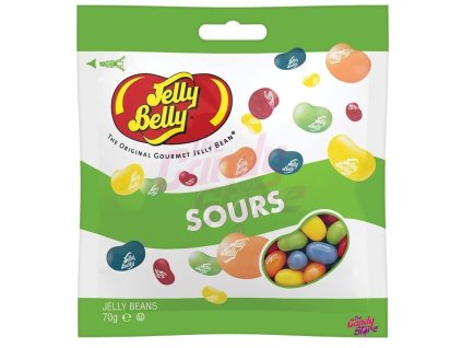 Jelly Belly Jelly Beans žvýkací bonbonky s kyselou příchutí 70 g