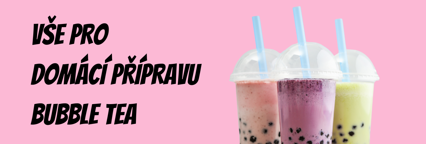 Vše pro domácí výrobu Bubble Tea