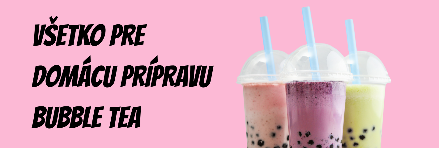 Všetko pre domácu prípravu Bubble Tea