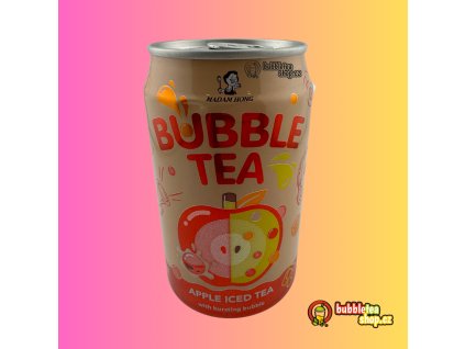 Bubble tea plech 320ml - Jablko