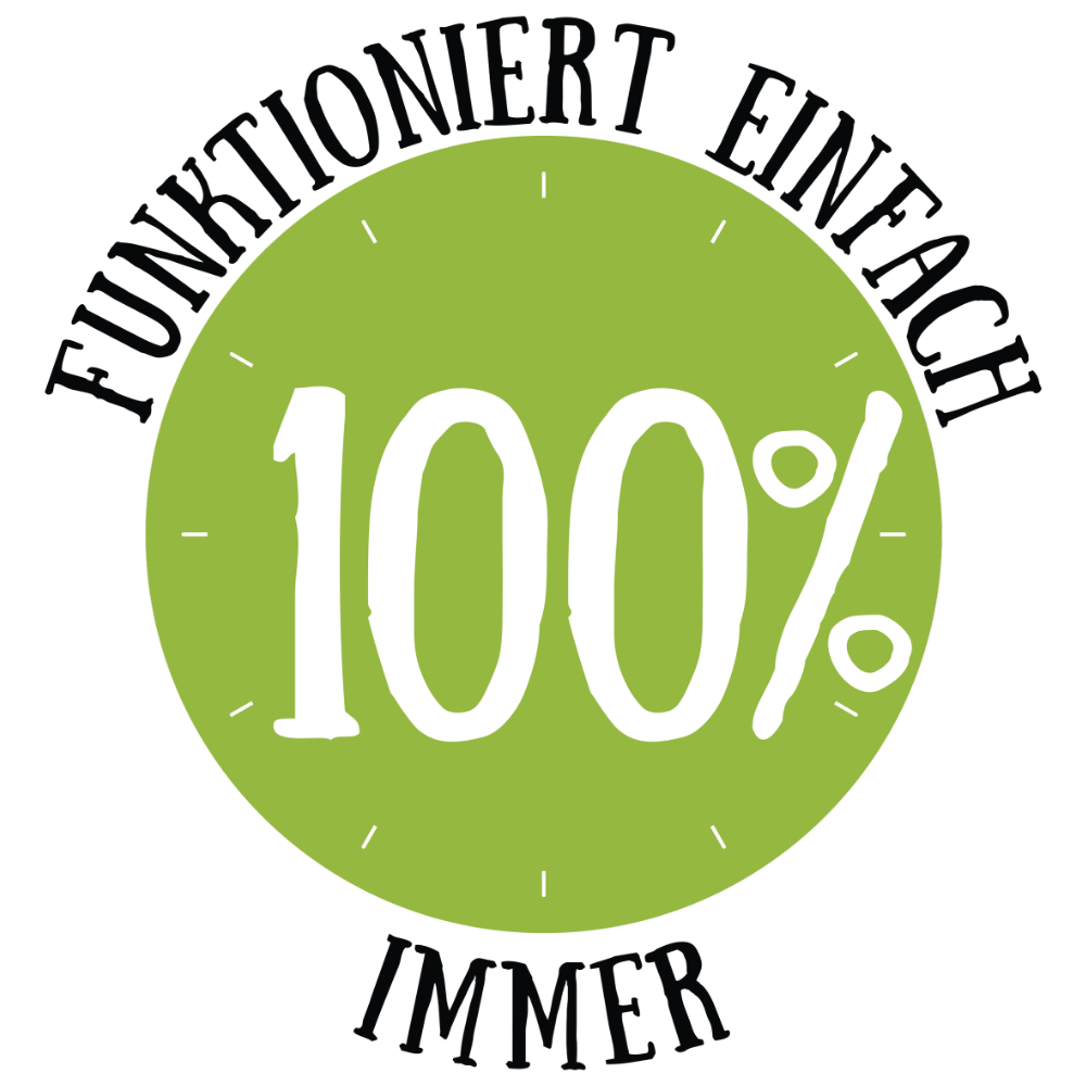 100 % Erfolgsgarantie – Blasen ohne Frust