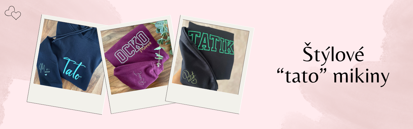 Štýlové mikiny pre otcov