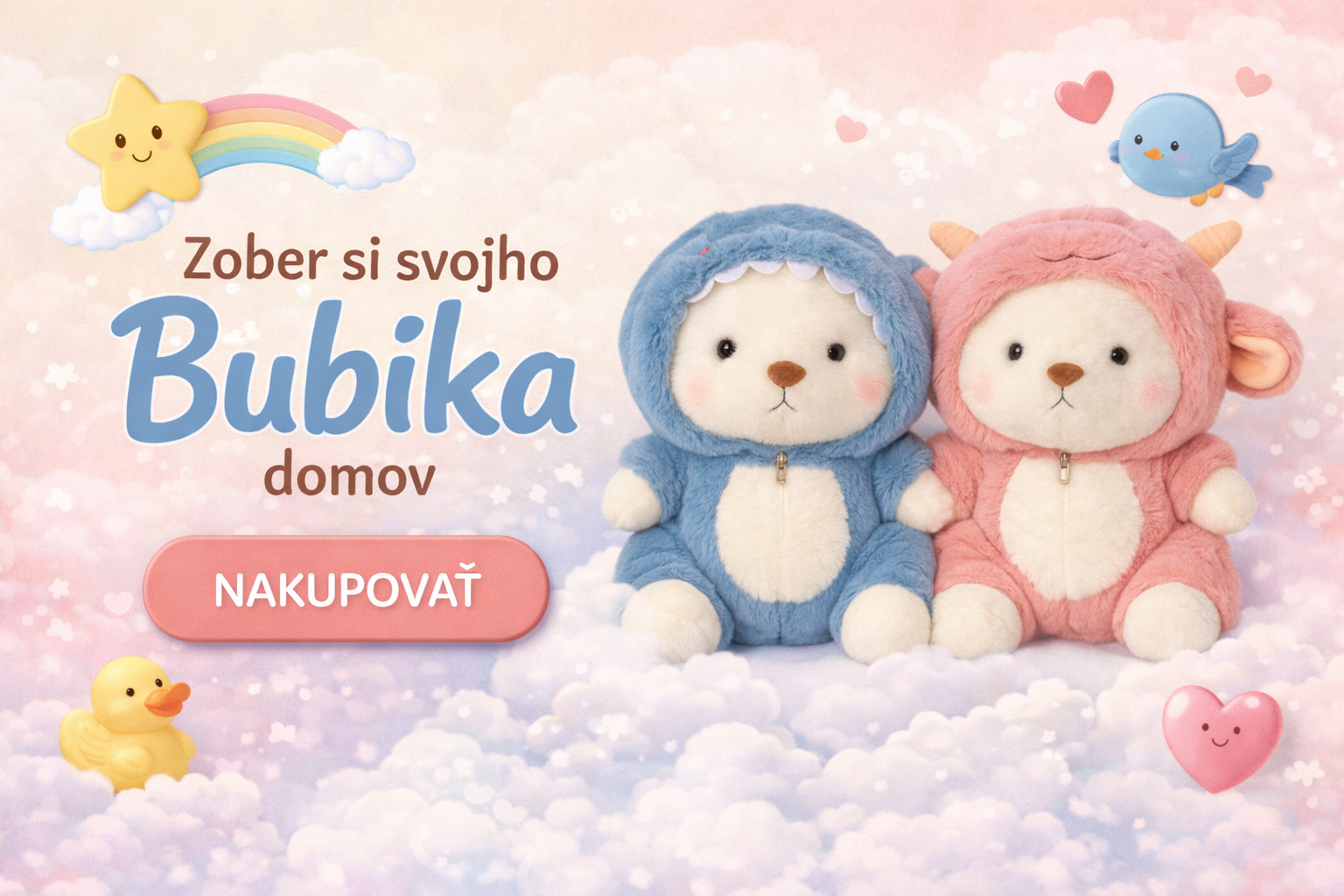 Bubik baner desktop