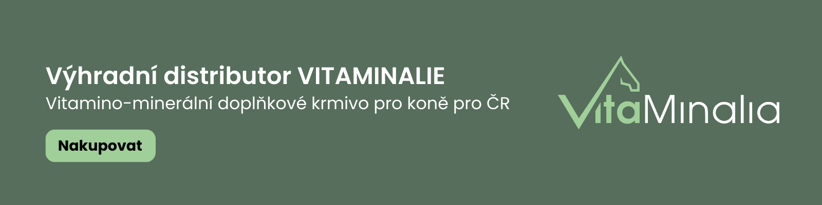 Výhradní distributor koňského krmiva VitaMinalia