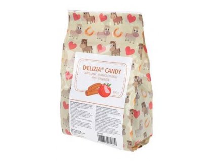 Pochoutka pro koně DELIZIA Candy, jablko-skořice 600g