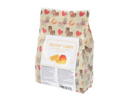 Pochoutka pro koně DELIZIA Candy, med-mango 600g