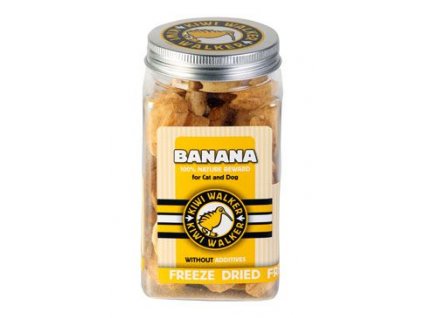 Pochoutka mrazem sušený banán 70g Kiwi