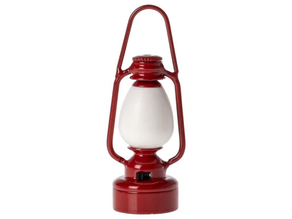 Vintage svietnik/lampáš - Red